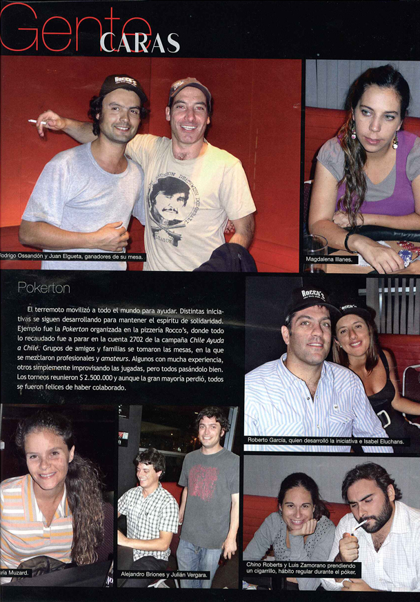 La Pokertón en Revista Caras